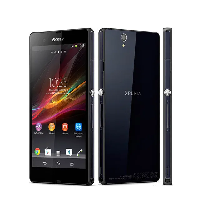 Мобильный телефон sony Xperia Z L36h C6602 C6603 3G и 4G, четырехъядерный сенсорный экран 5,0 дюйма, 2 Гб ram, 16 ГБ rom с камерой 13,1 МП