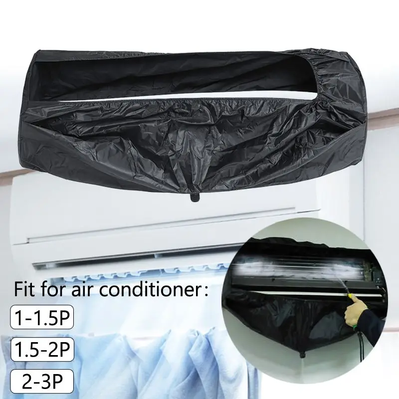 Прочный кондиционер сумка для очистки сплит-Комнаты Настенный Кондиционер стиральная Крышка для 1 p/1,5 p/2 p/3 p Кондиционер