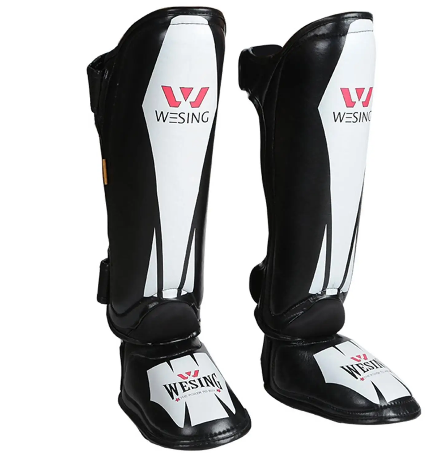 

Wesing Muay Thai Boxing Shin And Instep Leg Pads Guard For Sparring