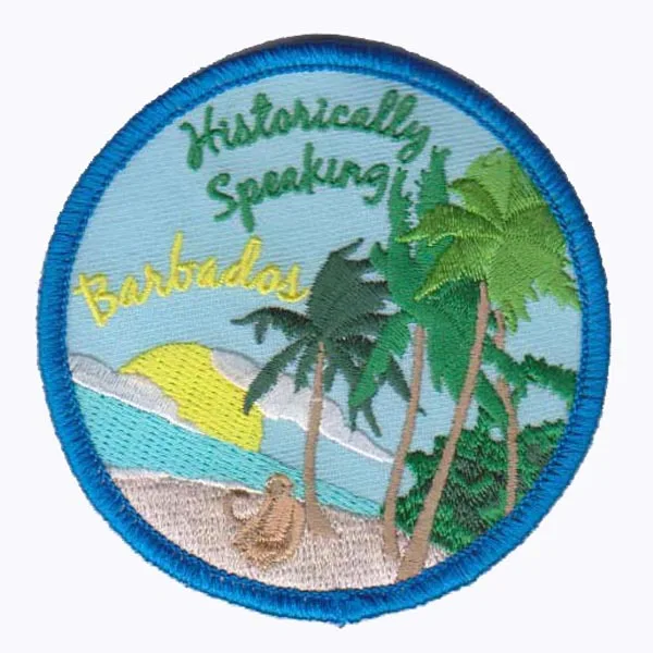 

Embroidery Barbados Patch High Quality Competitive Price Made of Twill Welcome Customized MOQ50pcs free shipping