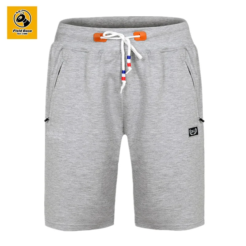 Field Base Mens Knit Shorts Knee Shorts Male Beach Shorts
