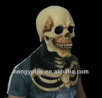 

Halloween Latex Devil Ghost Skull Mask Props Full Head Adult Size