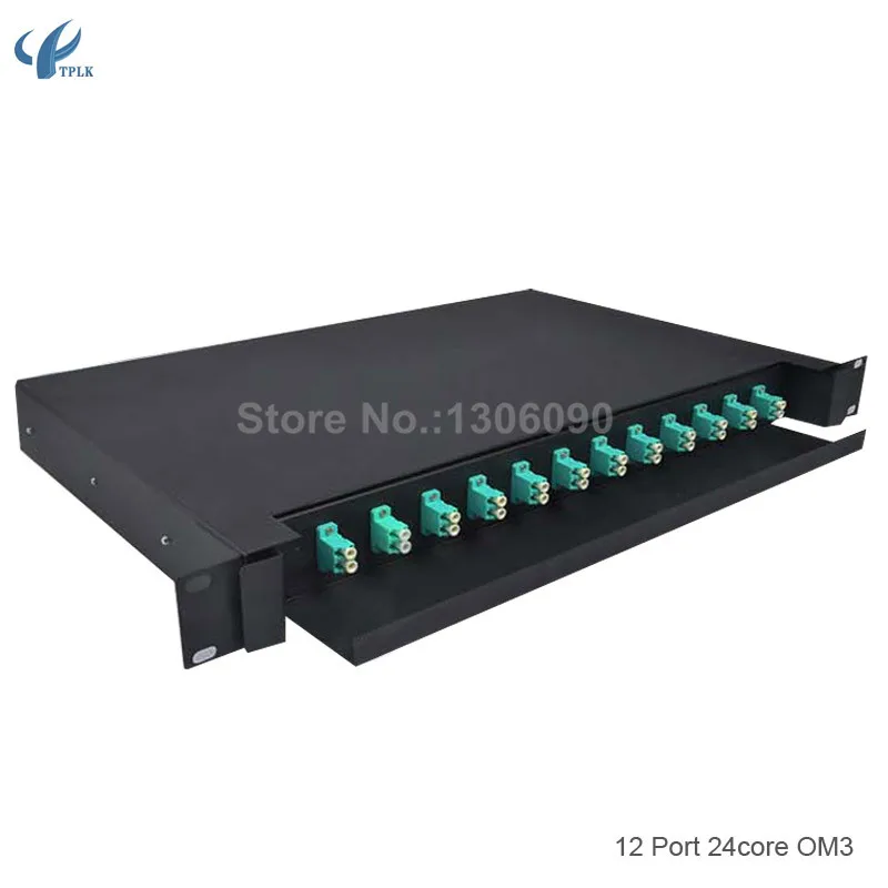 24 cores Patch Panle Sliable  LC OMC3 2