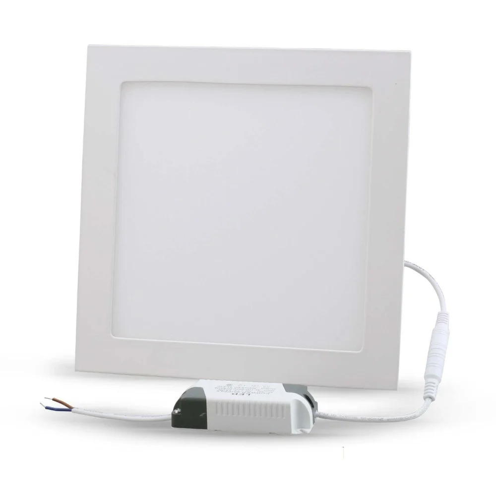 

3W 6W 9W 12W 15W 25W LED Panel Light Warm White/Cold White square indoor LED Ceiling Spot Lighting Bulb AC85-265V free shipping