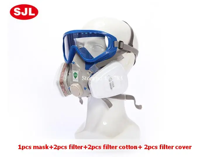 Full Face h2s Gas Mask 7Suits Defense Organic And Acid Gases Breath Spray Paint Pesticide Respirator Dust Chemical-Gas-Mask Full Face h2s Gas Mask 7Suits Defense Organic And Acid Gases Breath Spray Paint Pesticide Respirator Dust Chemical-Gas-Mask