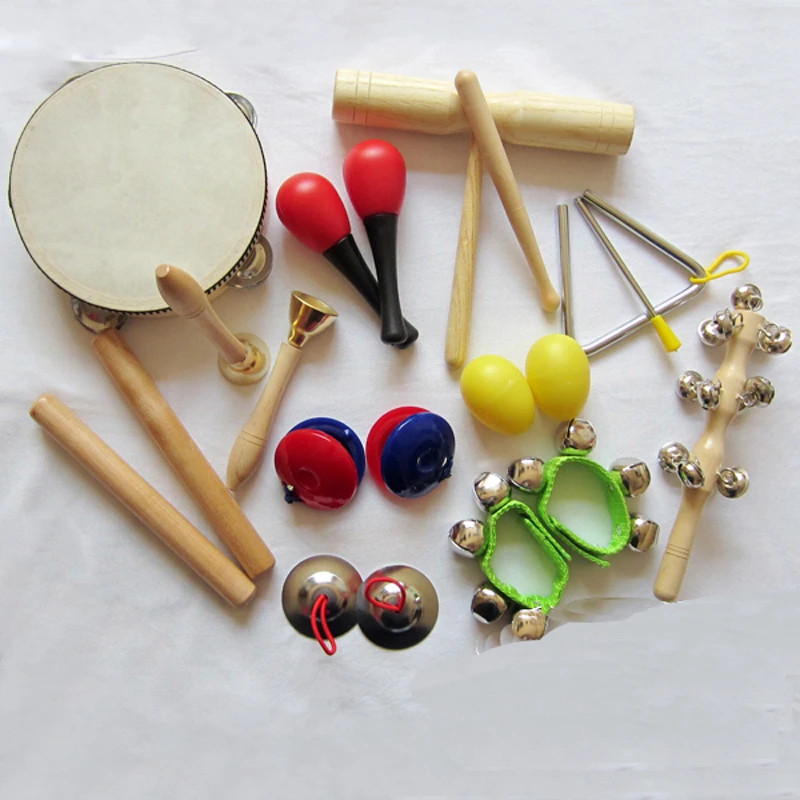 

11pcs/set Music Toy For Baby Kids Musical Instrument Professional Toy Infant Baby Toy For Music Sound Education Instruments Baby