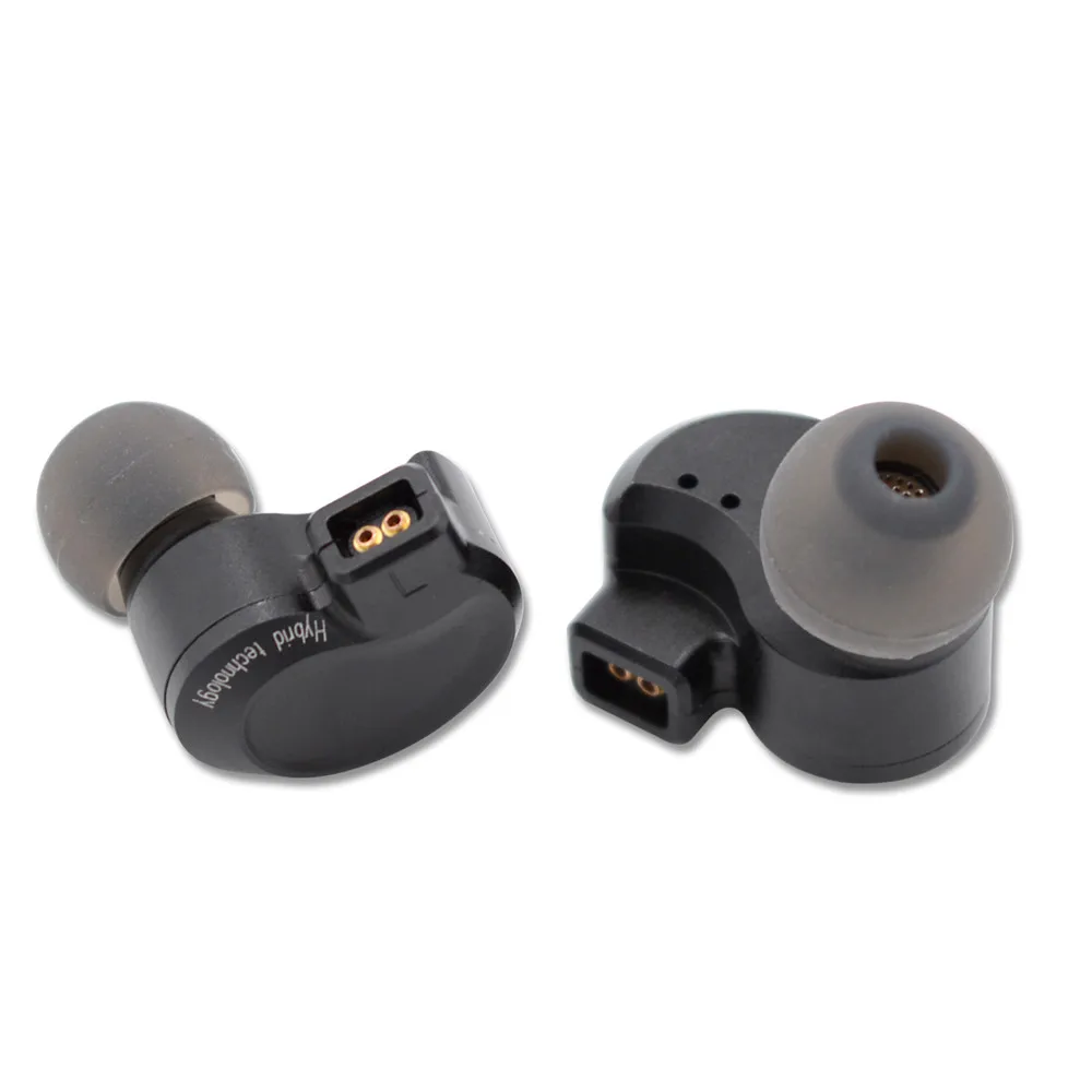 Case de Alumínio Fone de Ouvido Fones com Microfone Bqeyz Alta Fidelidade Removível 0.78mm Substituível Cabo Bluetooth k1 Fio - Image 4