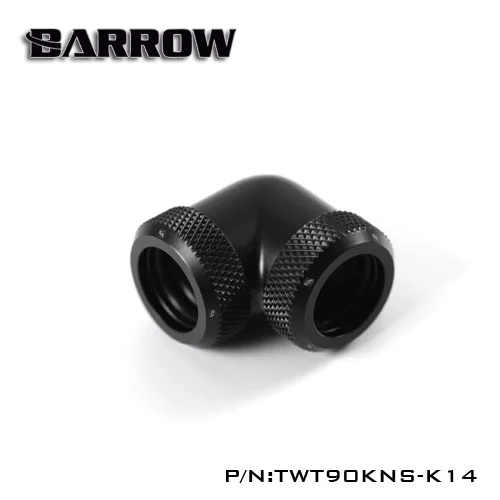 

Barrow G1/4" 90 Degree Hard Tube Female Fitting Connector TWT90KNS-K14
