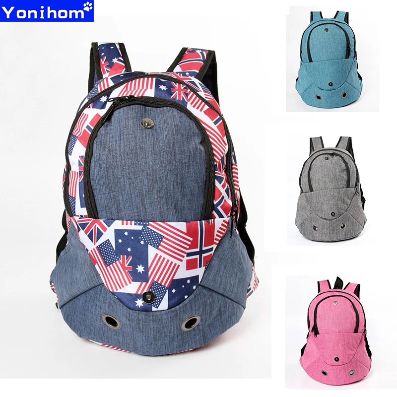 

Backpack Carrier for Dogs Cats Outdoor Double Shoulder Bag for Dog Walking Breathable Backpack Carrier for cats Pet Chihuahua