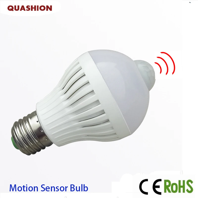  Smart PIR Motion Sensor Bulb E27 220V Led Lamp 5W 7W 9W LED Auto Infrared Body Sensor Lamp Home Lig - 32814192746