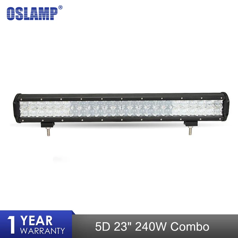 

Oslamp 23" 240W 5D LED Working Light Bar Spot Beam Led Work Driving Lamp Headlight For Offroad Truck SUV ATV 4x4 4WD 12v 24v