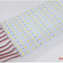 200 шт 50 см Светодиодная жесткая лампа Светодиодная лампа 12 V 0,5 m 36 led SMD 5630 5730 Светодиодная лента из алюминиевого сплава