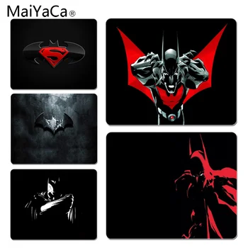 

MaiYaCa Beautiful Anime Comics Superhero Batman Black Logo Anti-Slip Durable Silicone Computermats Size for 25x29cm Mousepad