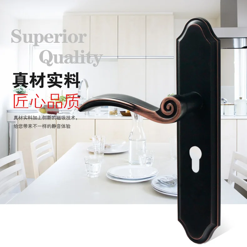 

2018 Fechadura Fechadura Digital Free Shipping Selling Zinc Alloy Door Lock Home Type Indoor The Bedroom Mute European Suit