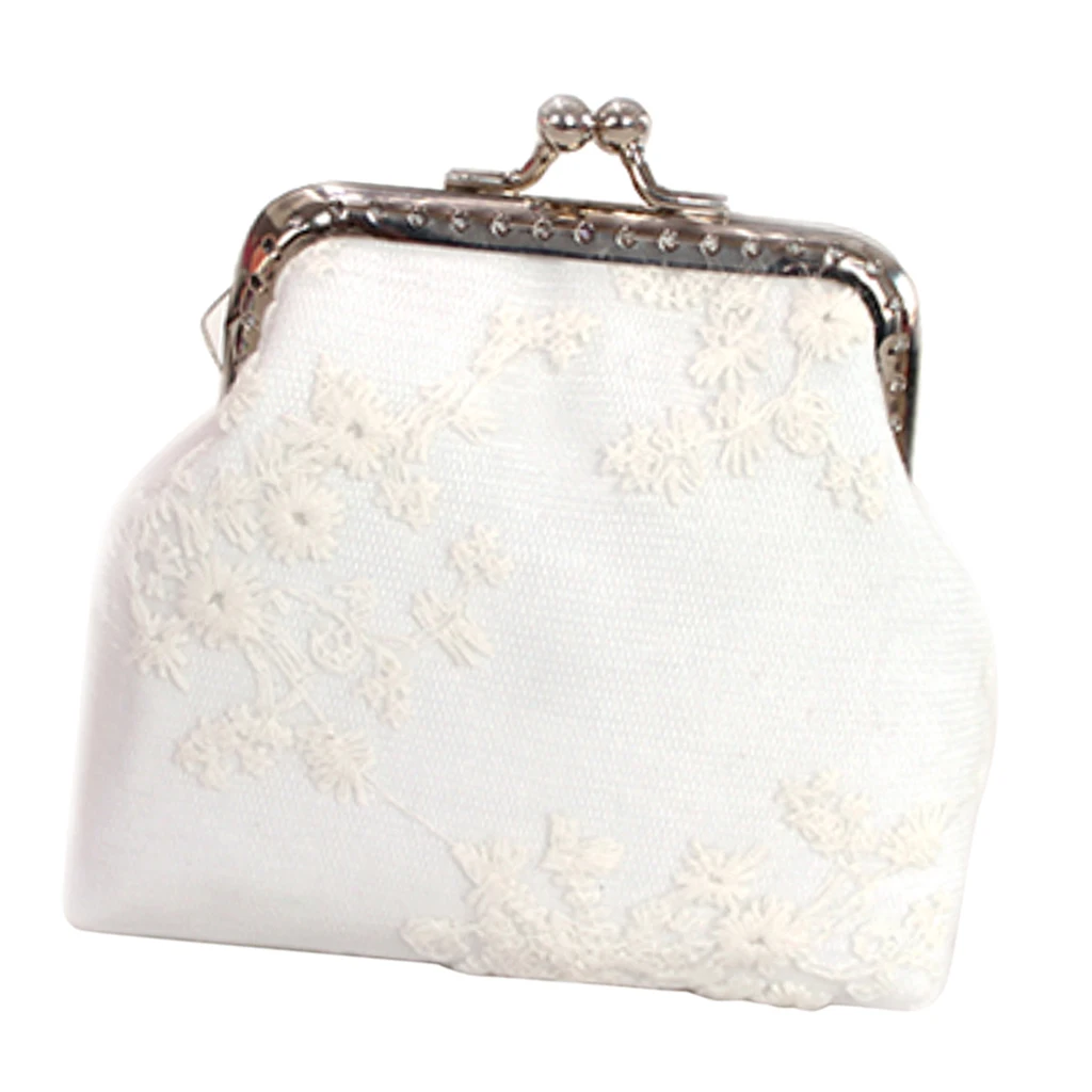 Handmade Metal Kiss Clasp Frame Flower Clutch Purse Complete Kits for Making Your Own Handbag