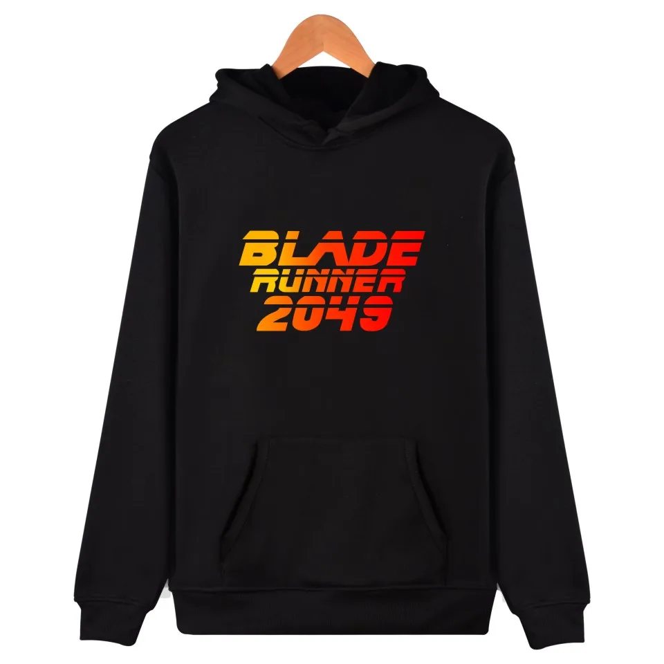 Blade Runner Cotton Hoodies With Hat Men Women Fashion Hooded Sweatshirts Mens Print Blade