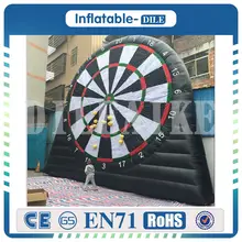 Free shipping 3m 4m 5m Giant board game Inflatable Foot Darts Inflatable Soccer dart board games