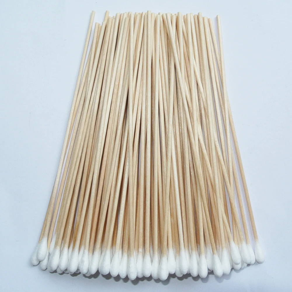 

Green World 100pcs/lot Gun Cleaning 6 Inch Cotton Swabs Gun Cleaning Brush