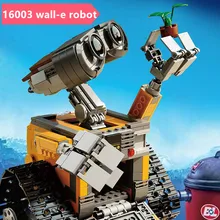 Сборные buliding блоки обучающая игрушка собранная стена-е робот тема Фильм игрушка 687 шт Собранный блок идеи серия ранняя игрушка