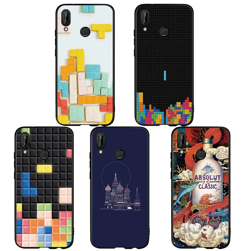 

MA Russia Tetris Face Fashion Phone Case Cover For Huawei P8lite 2017 P9 P10 P20Lite Honor6X 7X 8X 9 Mate10 VIEW20 lite proWoman