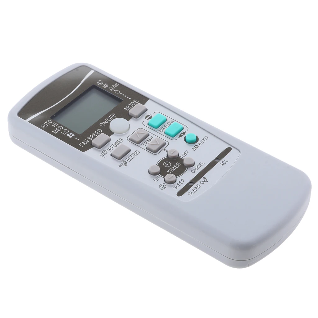 Replacement Remote Control For MITSUBISHI Air Conditioner RKX502A001, RKX502A001B, RKX502A001C, RKX502A001F, RKX502A001G
