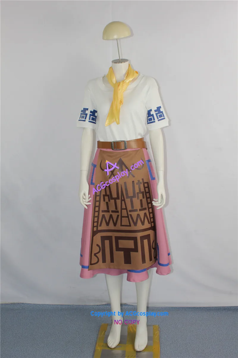 Костюм из аниме Legend of Zelda Malon лейный костюм с поясом|cosplay costume|costume cosplayzelda cosplay |