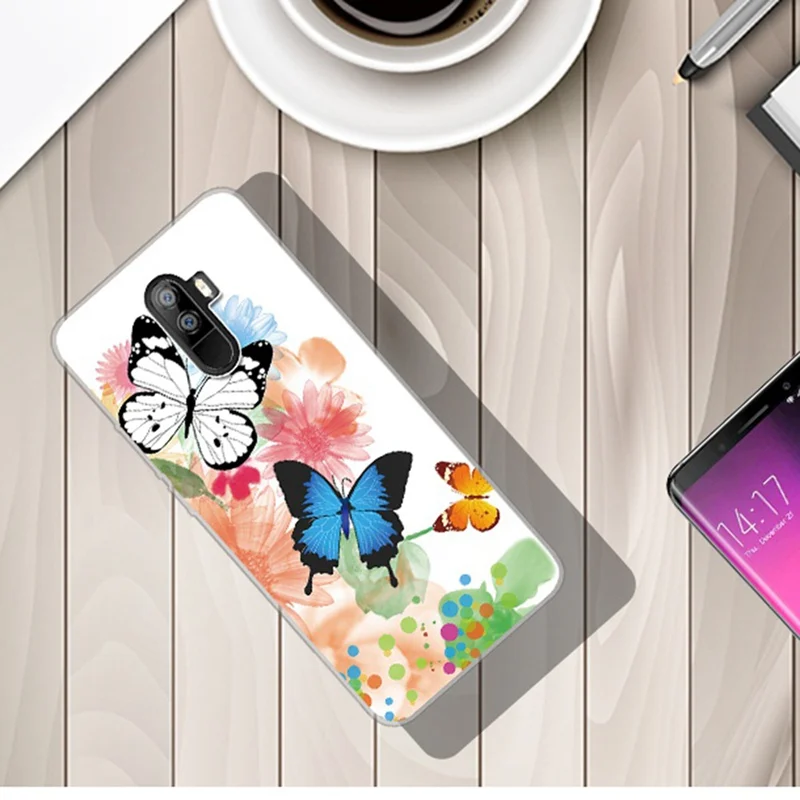 UTOPER For Elephone U Pro Case Silicone TPU Cover Fashion Flower 5.99 Fundas |