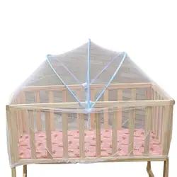 Горячая Распродажа 1 x детская кроватка сетки противомоскитные сетки летние детские безопасный арочные комаров Net, разные цвета