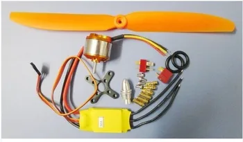 

Brushless motor & ESC set 1000KV 30A for RC Airplane