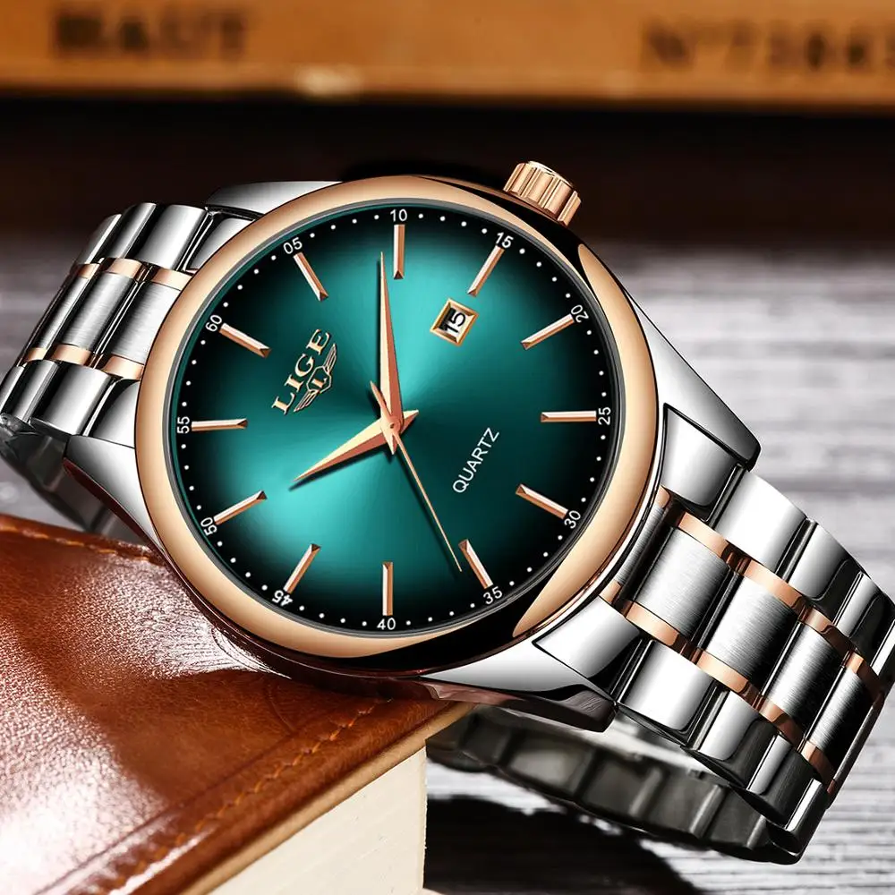 

Relojes 2019 Watch Men LIGE Fashion Sport Quartz Clock Mens Watches Top Brand Luxury Business Waterproof Watch Relogio Masculino