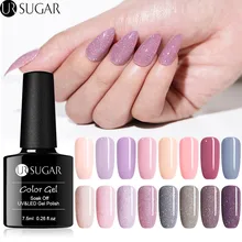 Ur Sugar 7,5 мл голографический Блестящий Гель-лак для ногтей Блестящий Гель-лак впитывающий УФ-гель покрытые лаком ногти светодиодный маникюр