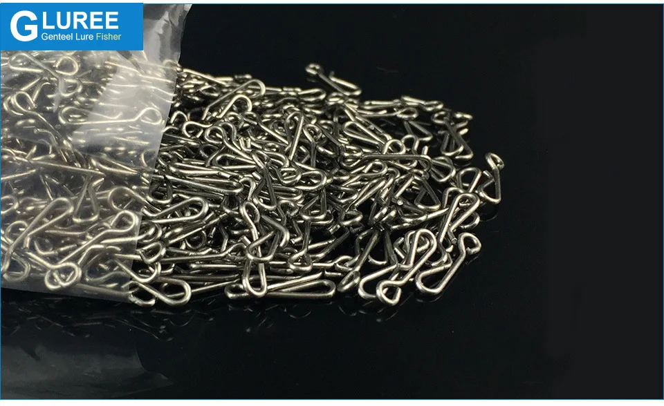 GLUREE-100PcsLot-Stainless-Steel-Hanging-Snap-Fishing-Swivel-Snap-Tackle-Tools-Connector-Fishing-Tackle-Accessories-Silver_08