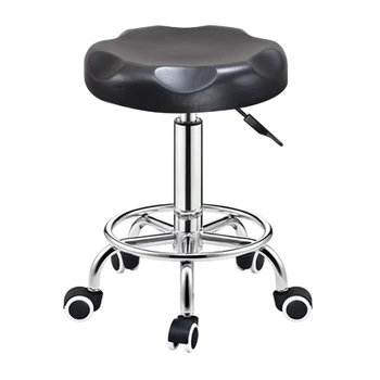 

Salon Rolling Swivel Stool Tattoo Massage Spa Chair Height Adjustable For Bathroom