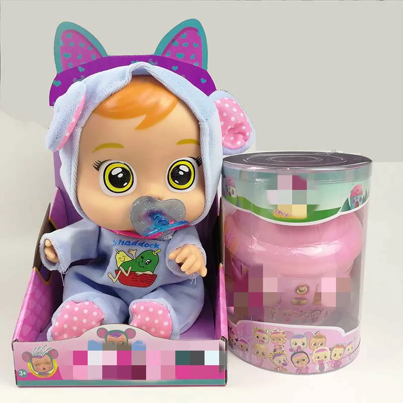 

Cry Babies Magic Tears Blind Box Cry Baby Dolls Reborn Baby Doll Toy with Music Bebes Educational Girl Toys for Kids 2A109