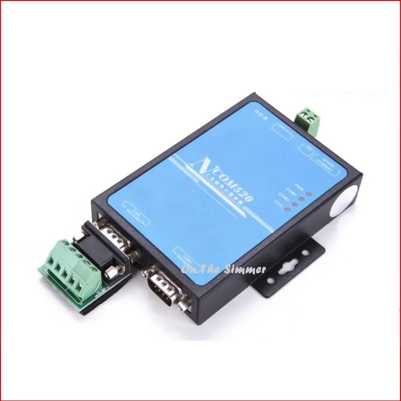 

Double serial port server Industrial Ethernet transfers 232/485/Modbus 232/485 to network port 2 ports.
