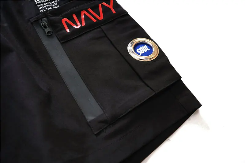 Zipper Multi Pockets Baggy Cargo Shorts 5