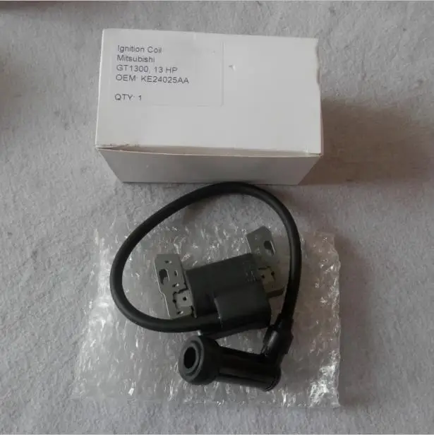 

IGNITION COIL FOR MITSUBISHI GT1300 &MORE 4 STROKE GASOLINE PETROL TILLER WATER PUMP PARTS REPL. # KE24025AA