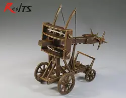 Realts классический деревянный древних колесниц собраны материала helepolis модель 1 шт./компл