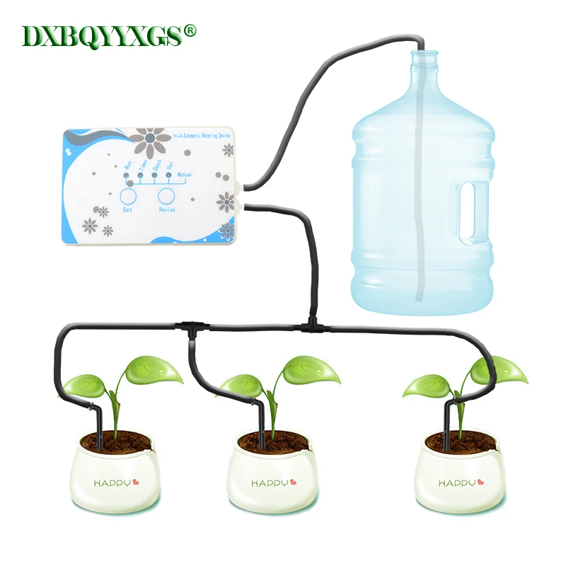 

1 Set Intelligent home automatic watering device garden plant Drip irrigation tool water pump timer Controller 11pcs arrow kits