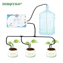 1 Set Intelligent home automatic watering device garden plant Drip irrigation tool water pump timer Controller 11pcs arrow kits
