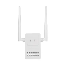300Mbps Easy Setup Range Extender, Wireless WiFi Repeater with 2*4dBi External Antennas
