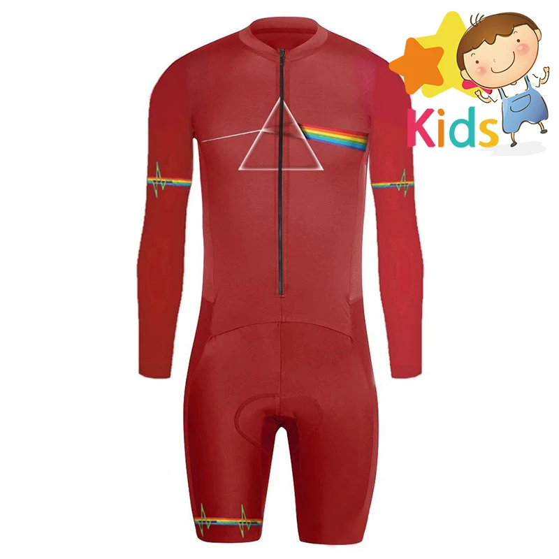 Children's Cycling Skinsuit Triathlon for Kids Long Sleeve Speedsuit Cycling Clothing Ropa Ciclismo Maillot Trisuit Jumpsuit Children's Cycling Skinsuit Triathlon for Kids Long Sleeve Speedsuit Cycling Clothing Ropa Ciclismo Maillot Trisuit Jumpsuit