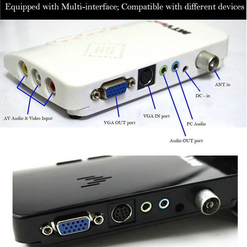 Lcd tv Box/аналоговый ТВ-тюнер Box/CRT монитор Цифровой компьютерный приемник