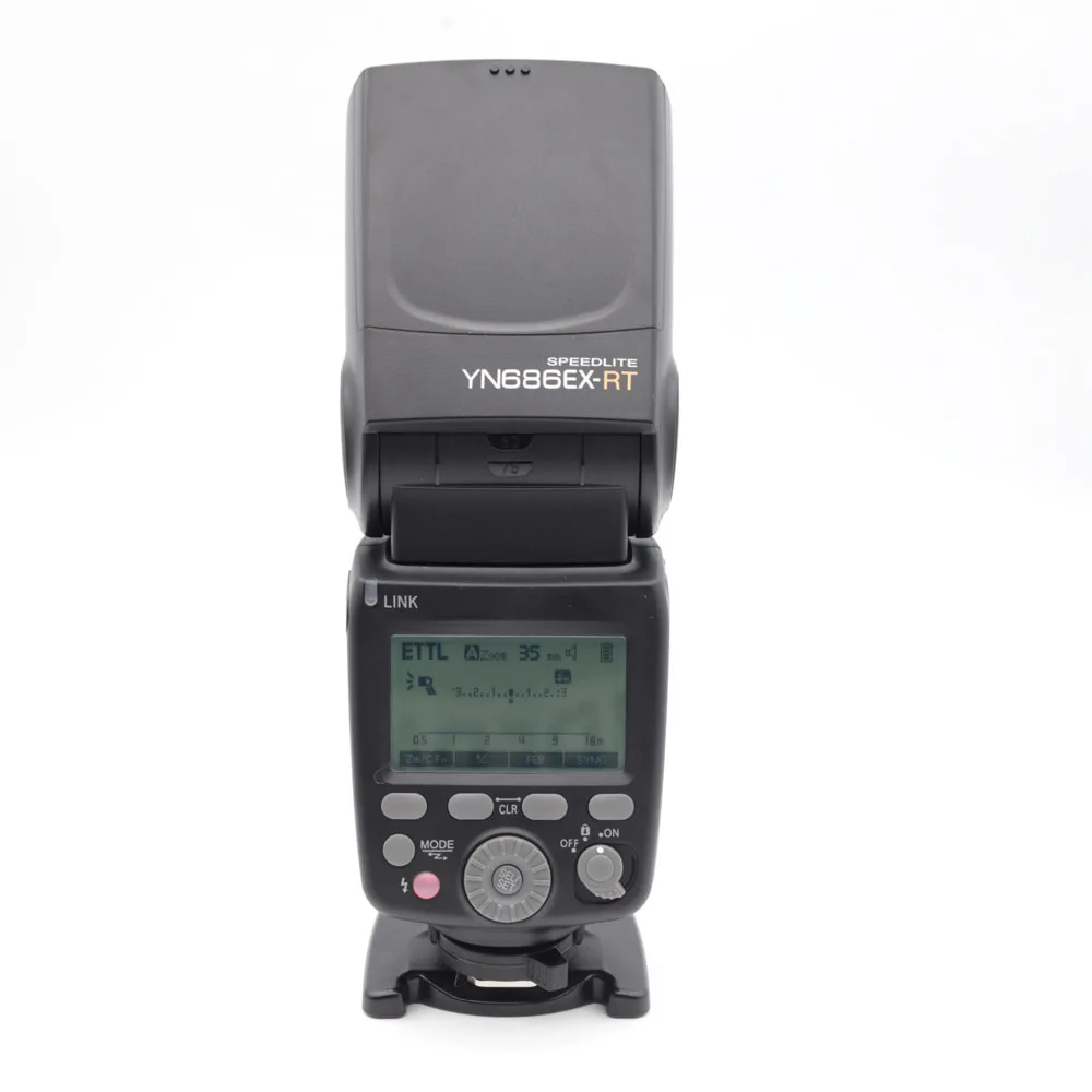 Yongnuo YN686EX-RT YN686 EX RT с литий-ионным аккумулятором 2000 мАч Вспышка Speedlite GN60 2,4G беспроводной HSS 1/8000s светильник YN686 для Canon