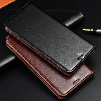 

Genuine Cow Leather Case For Xiaomi Note 2 3 Note2 Note3 Magnetic Case Stand Flip Phone Cover