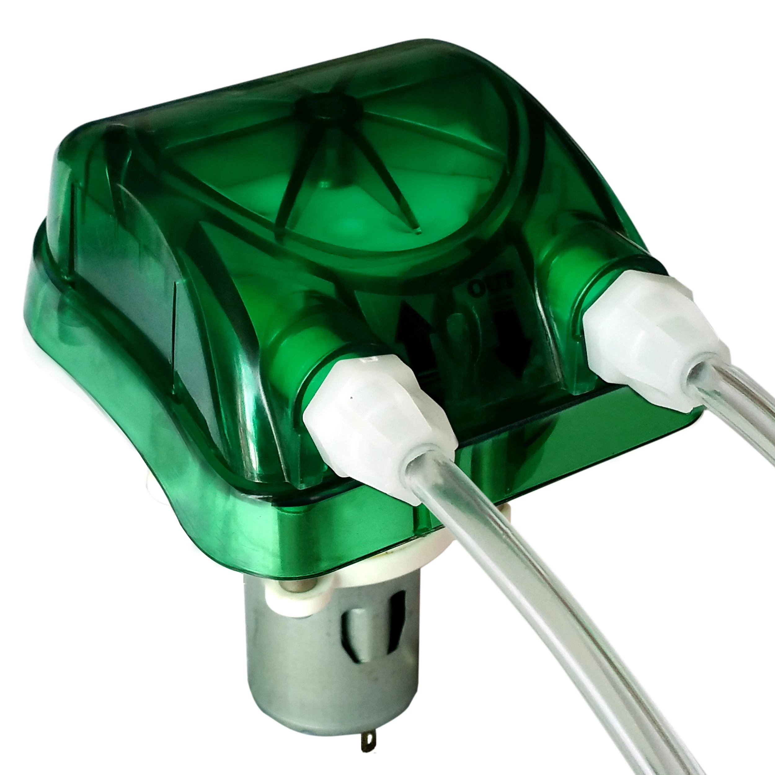 

100ml/min, 4 rollers, 12Vdc peristaltic Pump with Exchangeable Pump Head and PharMed BPT peristaltic tube