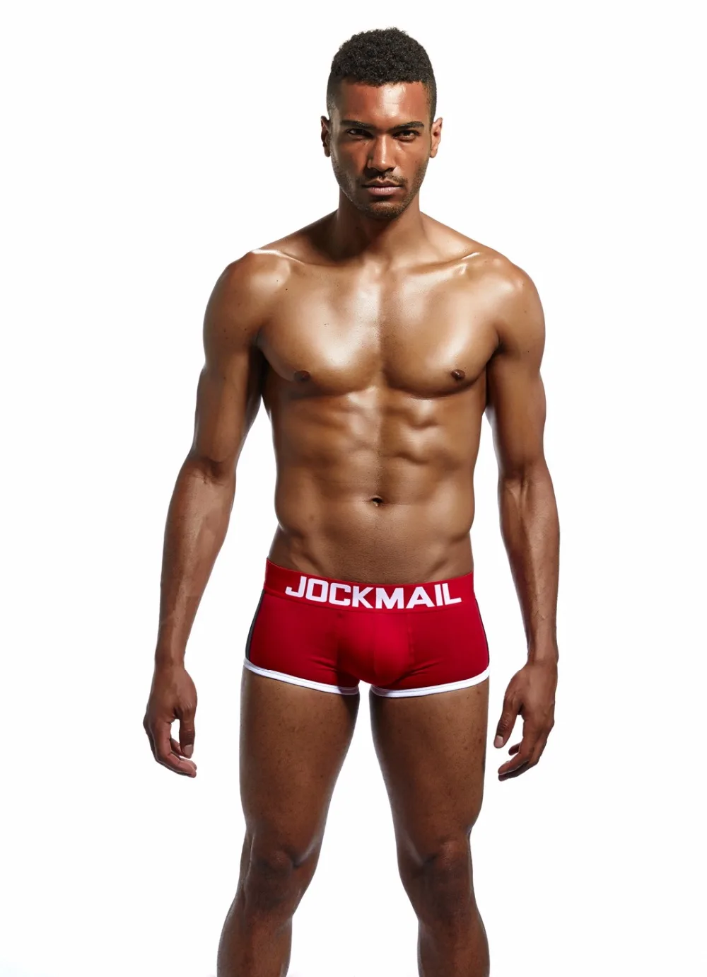 JOCKMAIL, фирменное Мужское нижнее белье, боксеры, усиление выпуклости, пуш-ап, чашка, гей, нижнее белье, мужские шорты, трусы для увеличения размера, мужские трусы