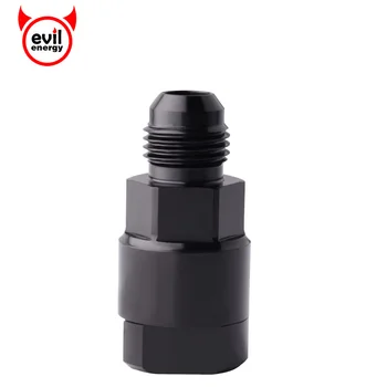 

evil energy Fuel Line SAEE EFI Adapter Fitting -6 AN Male to 3/8" Quick Disconnect Push Hardline Fitting Adapter