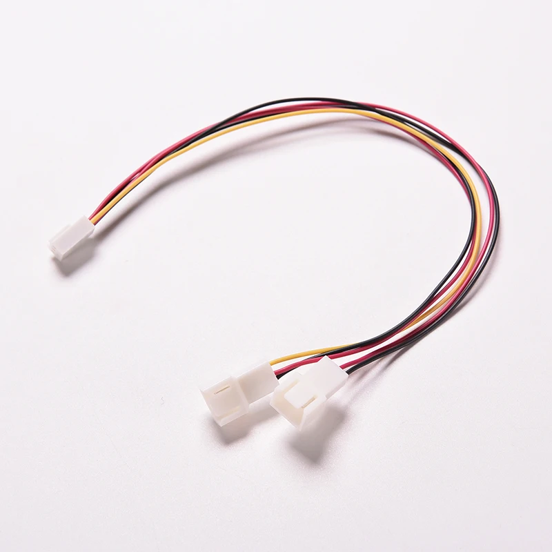 Cable Length: 5PCS Computer Cables 3 Pin PC Computer Case Fan Power Y Splitter Cable Lead 1 Female to 2 Male Motherboard Connector 15cm Cable Length: 5PCS Computer Cables 3 Pin PC Computer Case Fan Power Y Splitter Cable Lead 1 Female to 2 Male Motherboard Connector 15cm