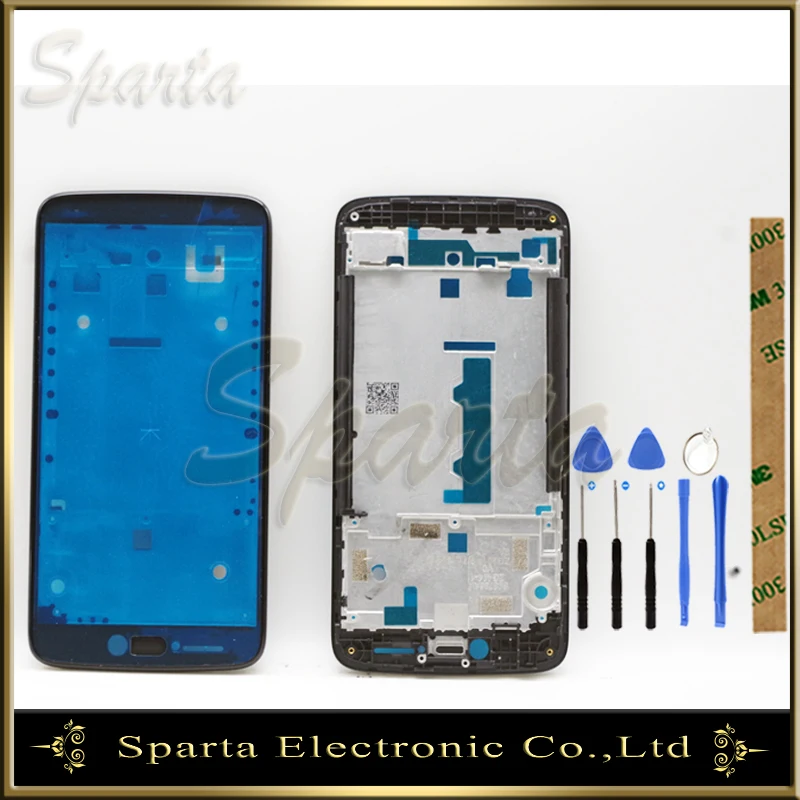 

New Good Quality Front Housing LCD Display Middle Frame For Motorola Moto C XT1750 XT1755 Xt1754 No LCD